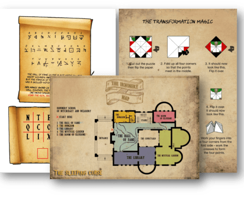 Escape Room HARRY POTTER for kids -The Sleeping Curse-