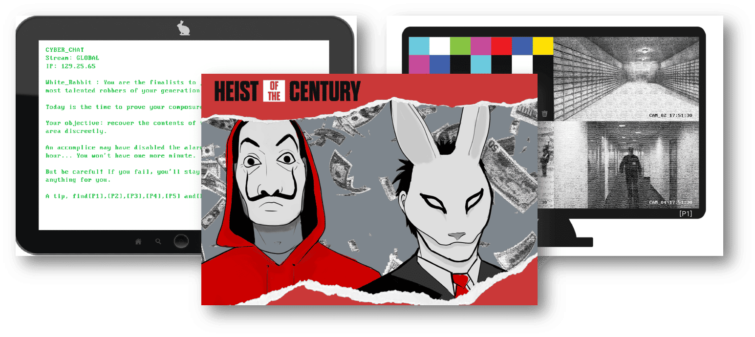 Home Escape Room Money Heist Escape Room adults