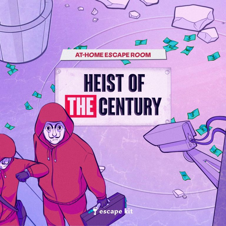 Heist of the Century printable escape room kit