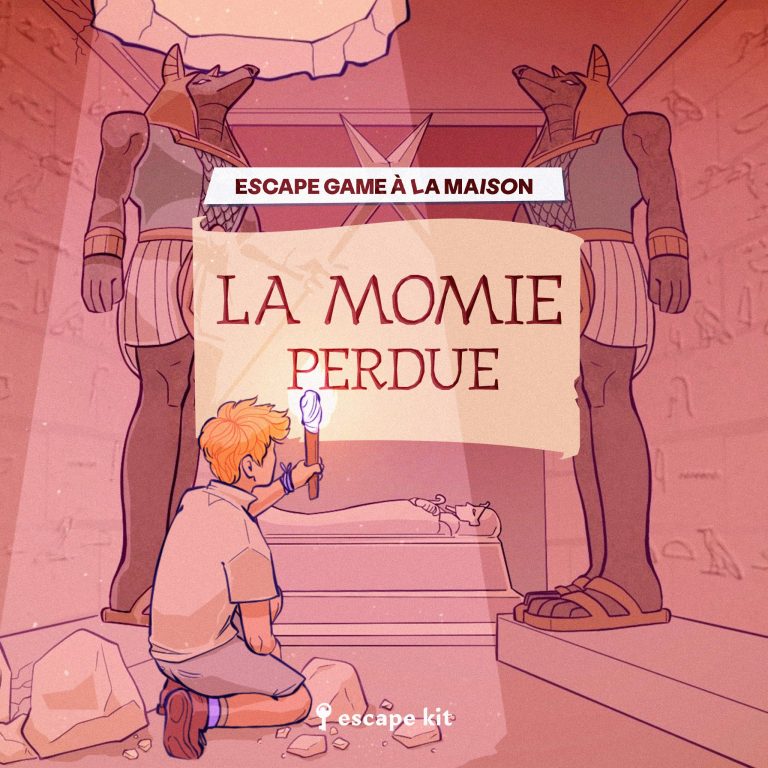 La momie perdue, escape game à imprimer