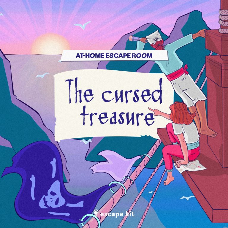 The cursed treasure printable escape room kit