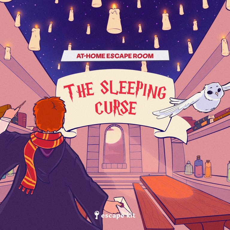 The sleeping curse printable treasure hunt kit