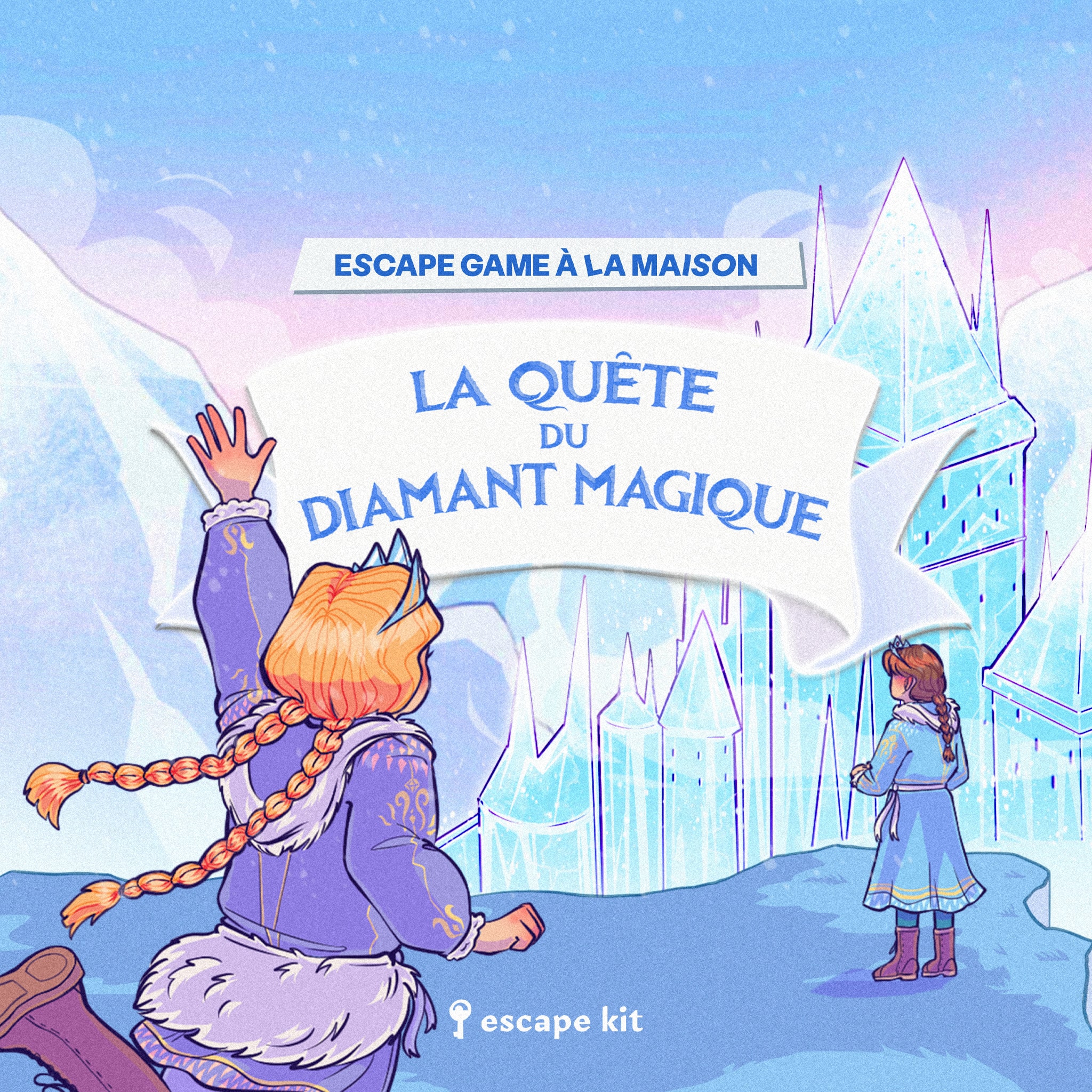 Escape game magie - Jeu Reine des Neiges - Diamant Magique