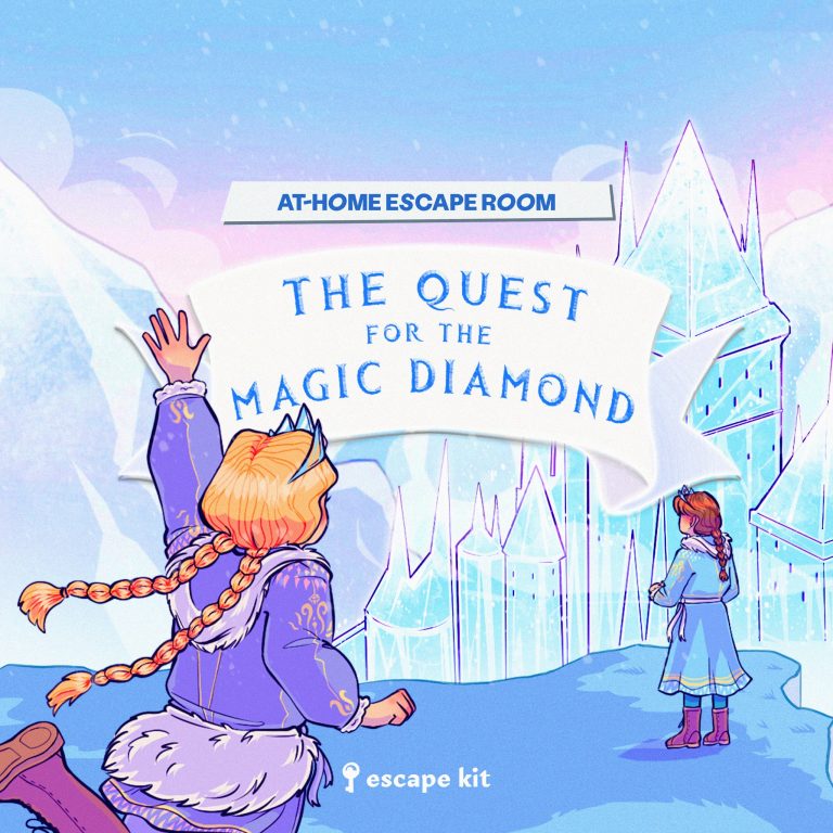 The quest for the magic diamond printable escape room kit