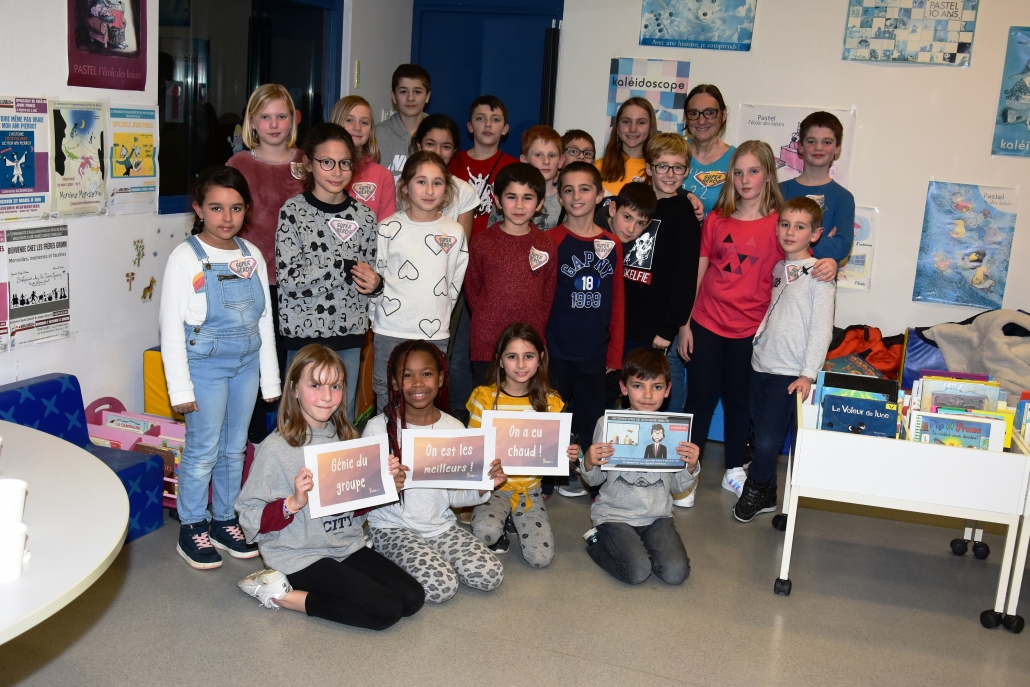 enfants classe escape game jeu