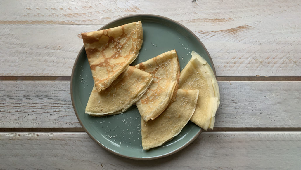 Recette crêpes healthy express