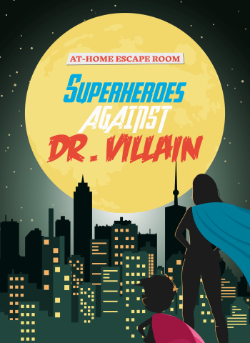 Superheroes escape room to do at home marvel dc comics