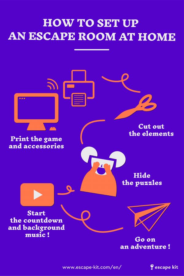 Escape Room for large groups, wedding, summer camp,