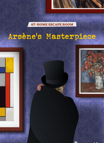 at-home escape room arsene lupin masterpiece escape kit teens and adults