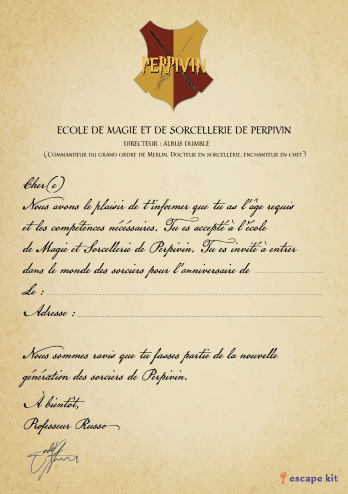 Invitation pour un anniversaire Harry Potter, FREE PRINTABLE – Les