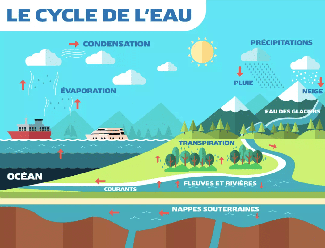 Le cycle de l'eau expliqué aux enfants - Escape Kit