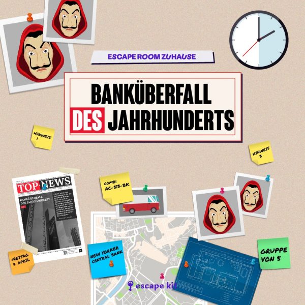 BANKUEBERFALL DES JAHRHUNDERTS ESCAPE KIT