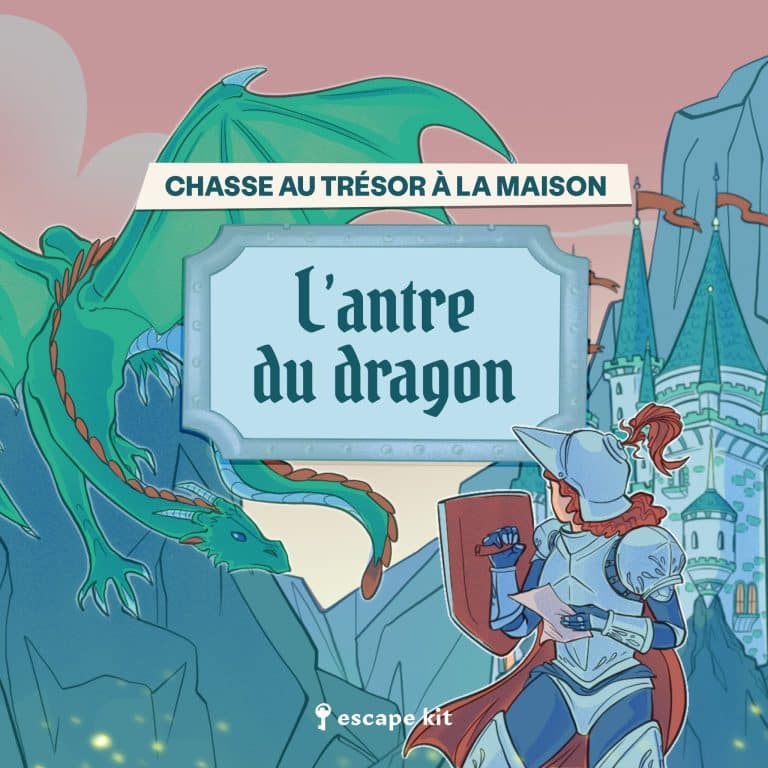 L’antre du dragon, escape game à imprimer