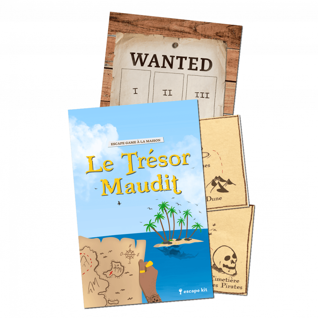 LE TRESOR MAUDIT - JEU PIRATES