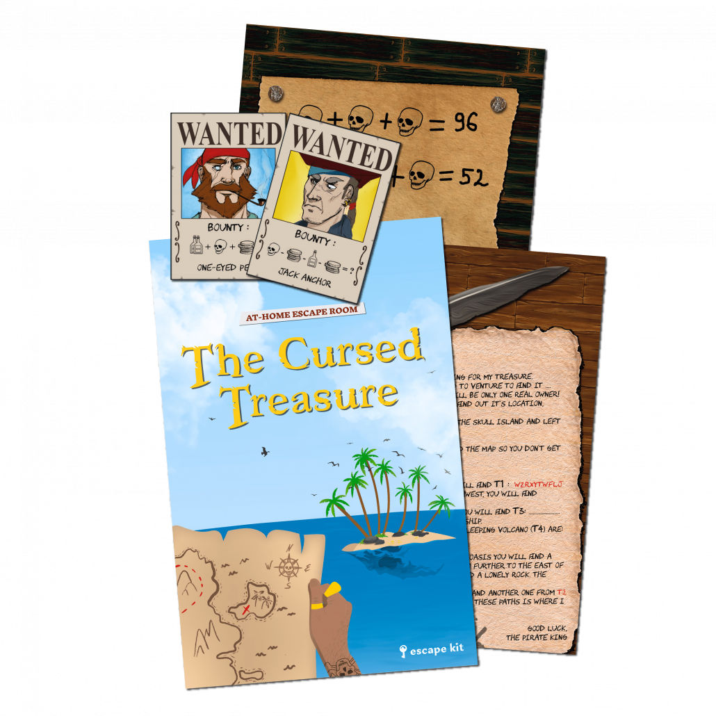 Pirate adventure - At home Escape Room