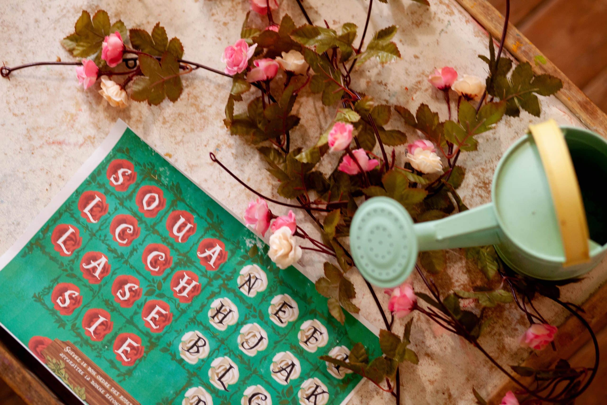 Key to Wonderland escape room kit at home