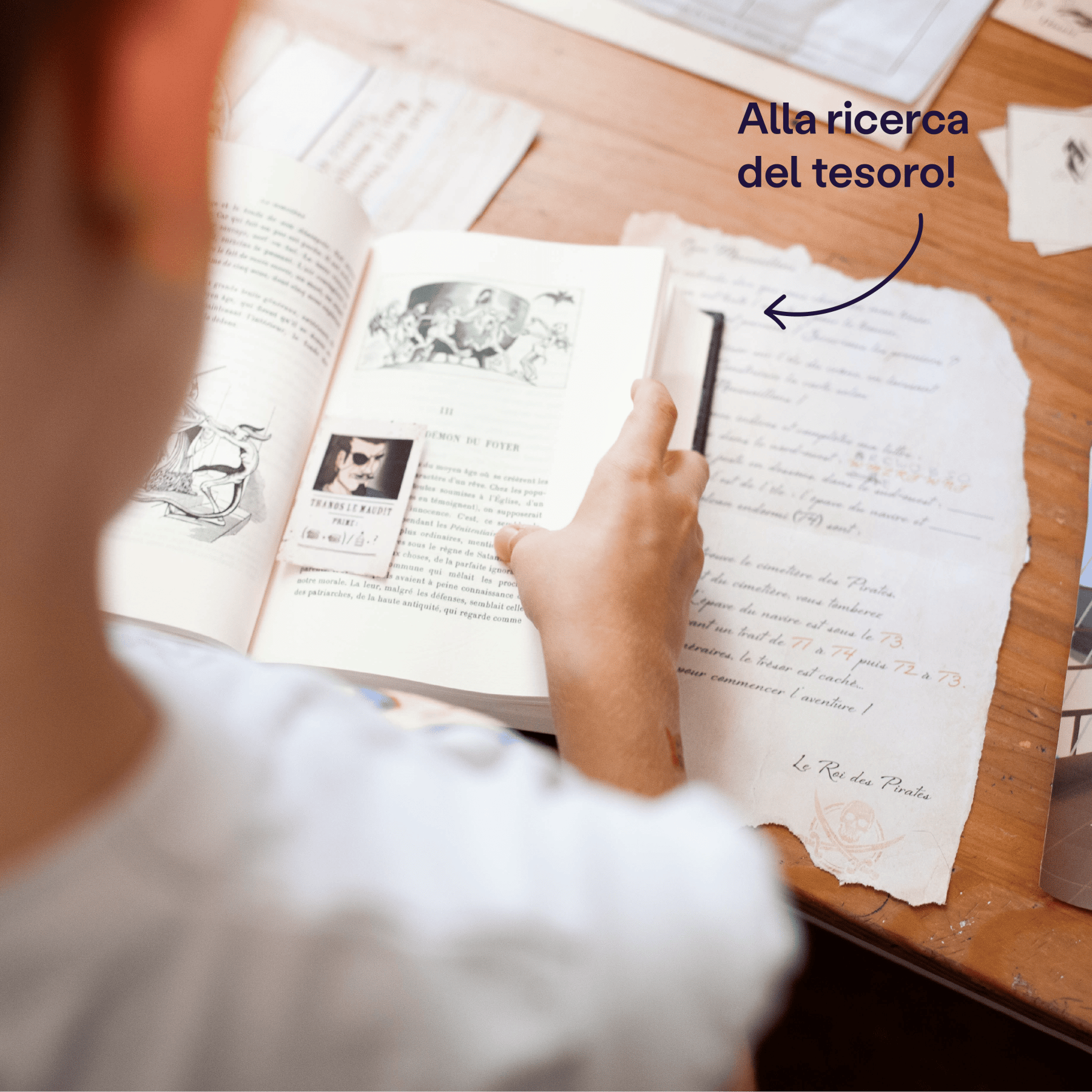 Escape Room Pirata Per Bambini - Il Tesoro Maledetto - Escape Kit