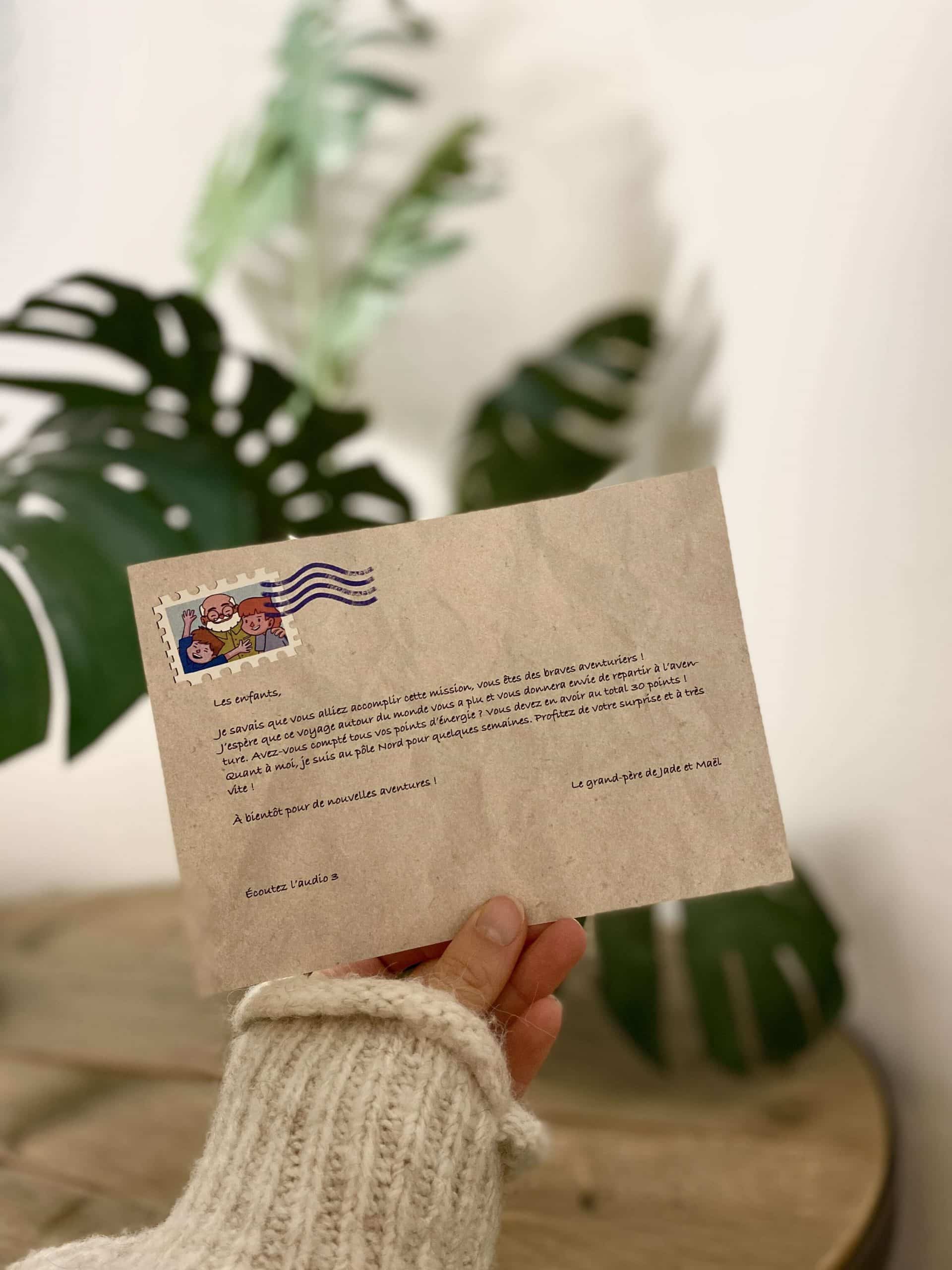LETTRE AVENTURE 4 COINS DU MONDE_ESCAPE KIT LETTRE AVENTURE 4 COINS DU MONDE_ESCAPE KIT
