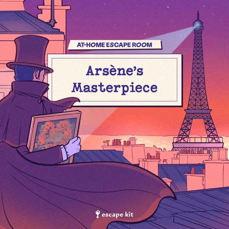 Arsène’s masterpiece printable escape room kit