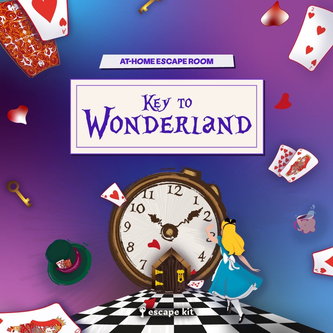 KEY TO WONDERLAND_ESCAPE ROOM AT HOME_ESCAPE KIT_5