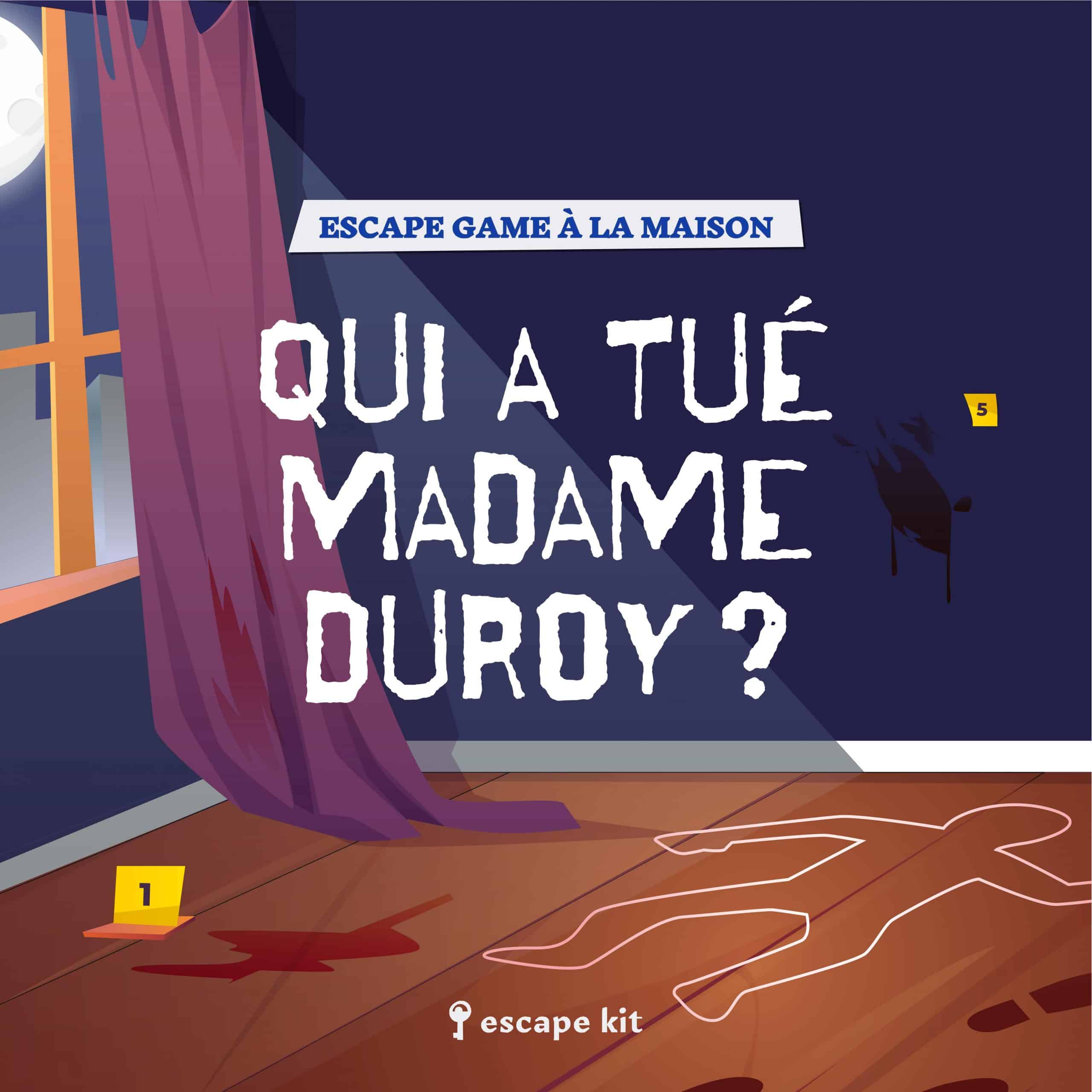 BANNIERE QUI A TUE MADAME DUROY ESCAPE GAME MAISON BANNIERE QUI A TUE MADAME DUROY ESCAPE GAME MAISON