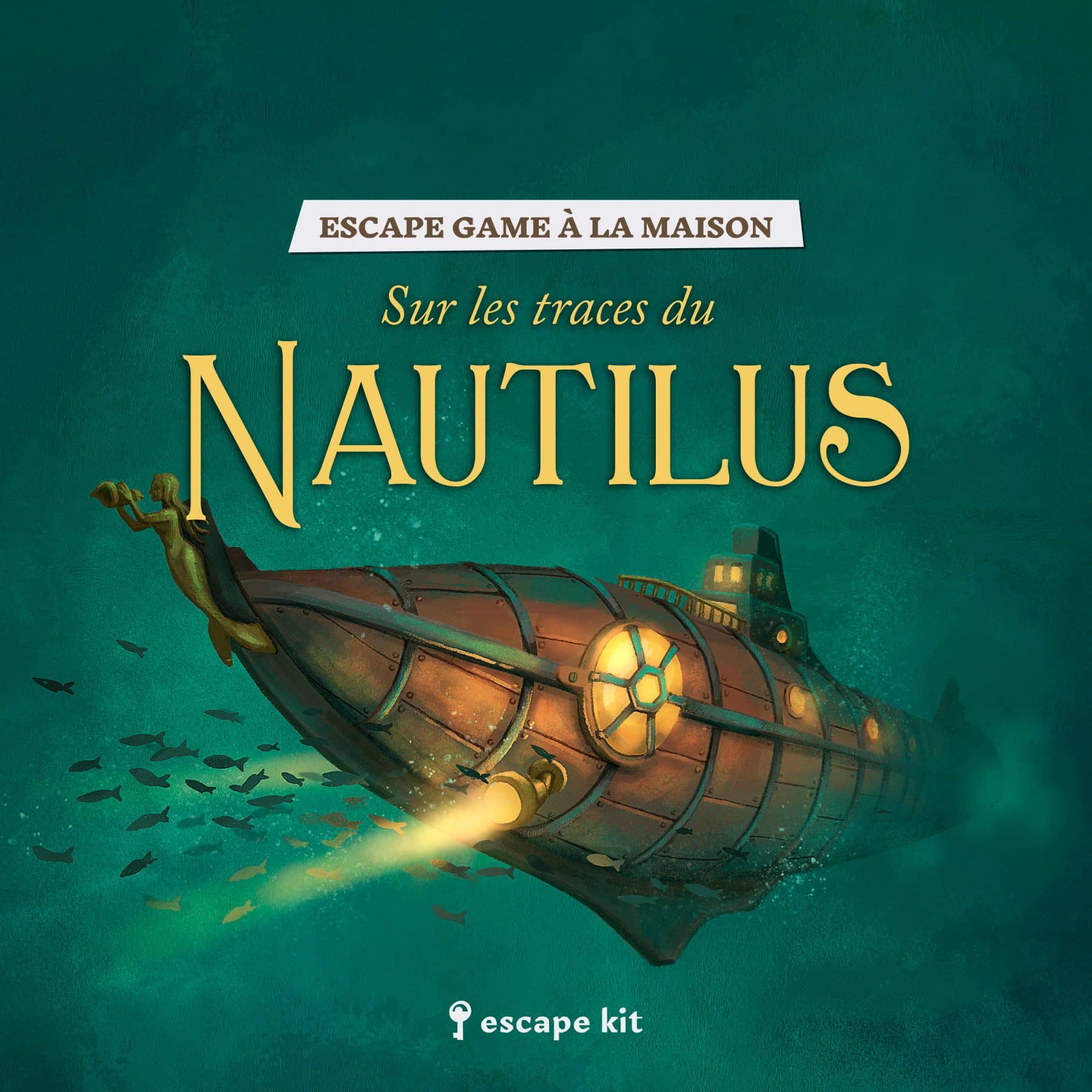 Escape Game en ligne Sous marin Jules Verne Nautilus