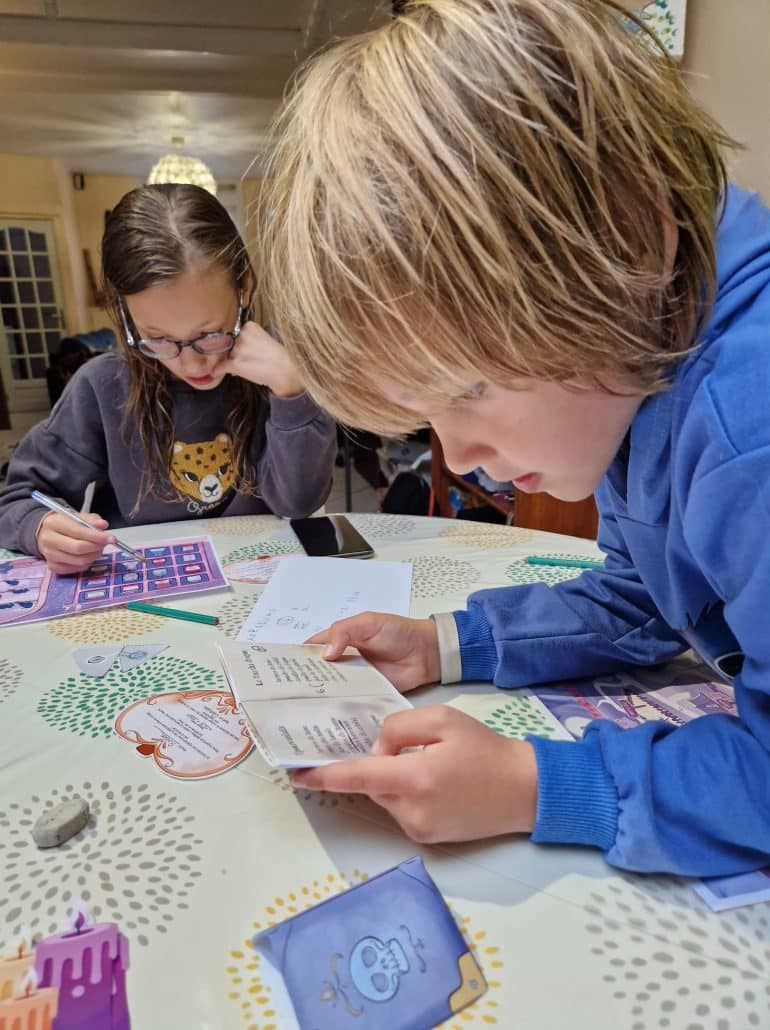Escape game enquete halloween horreur enfant