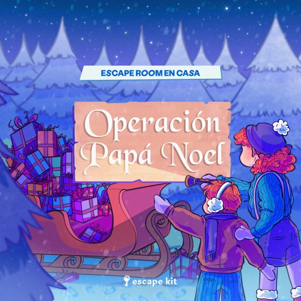 OPERACION PAPA NOEL_ESCAPE ROOM NAVIDAD_ESCAPE KIT