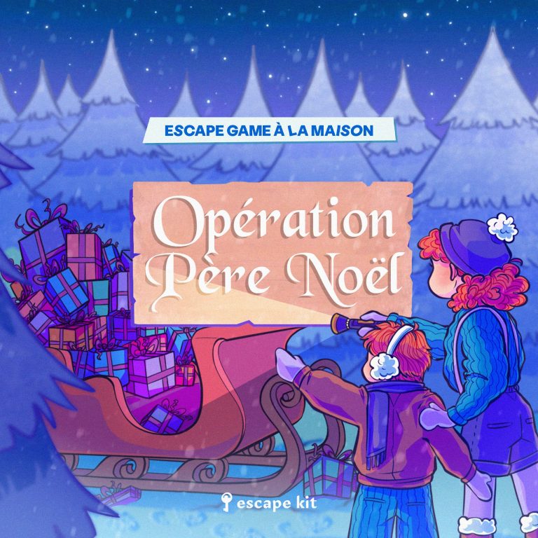 Opération Père Noël, escape game à imprimer