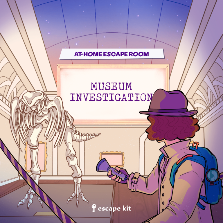 Museum investigation printable escape room kit