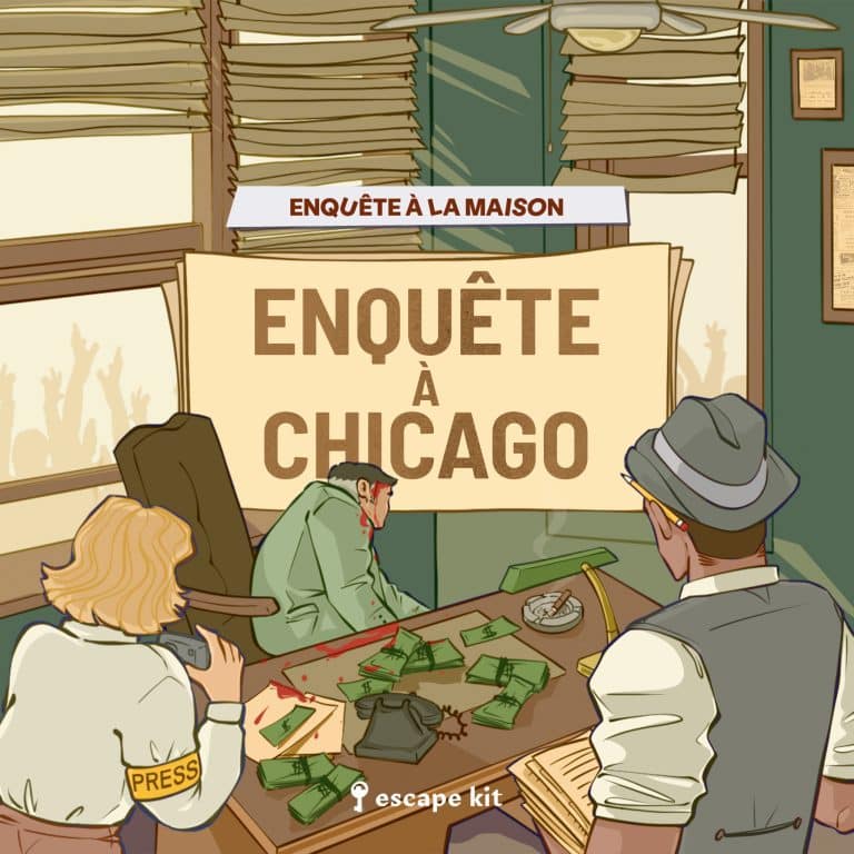 Enquête à Chicago, escape game à imprimer
