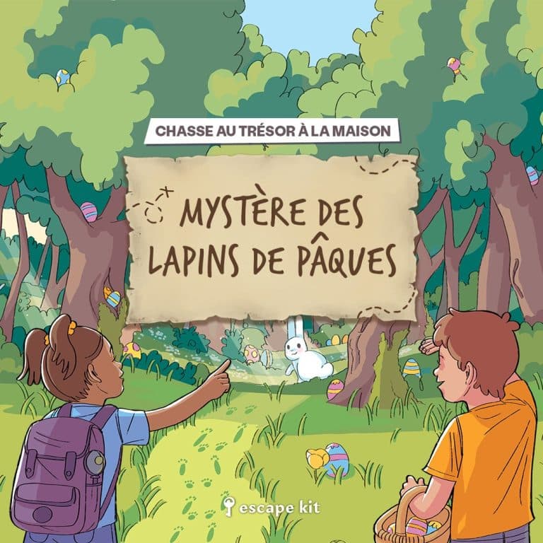 Le mystère des lapins de Pâques, escape game à imprimer