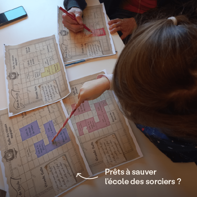 Enquête au Château des Sorciers : Un jeu magique pour les enfants
