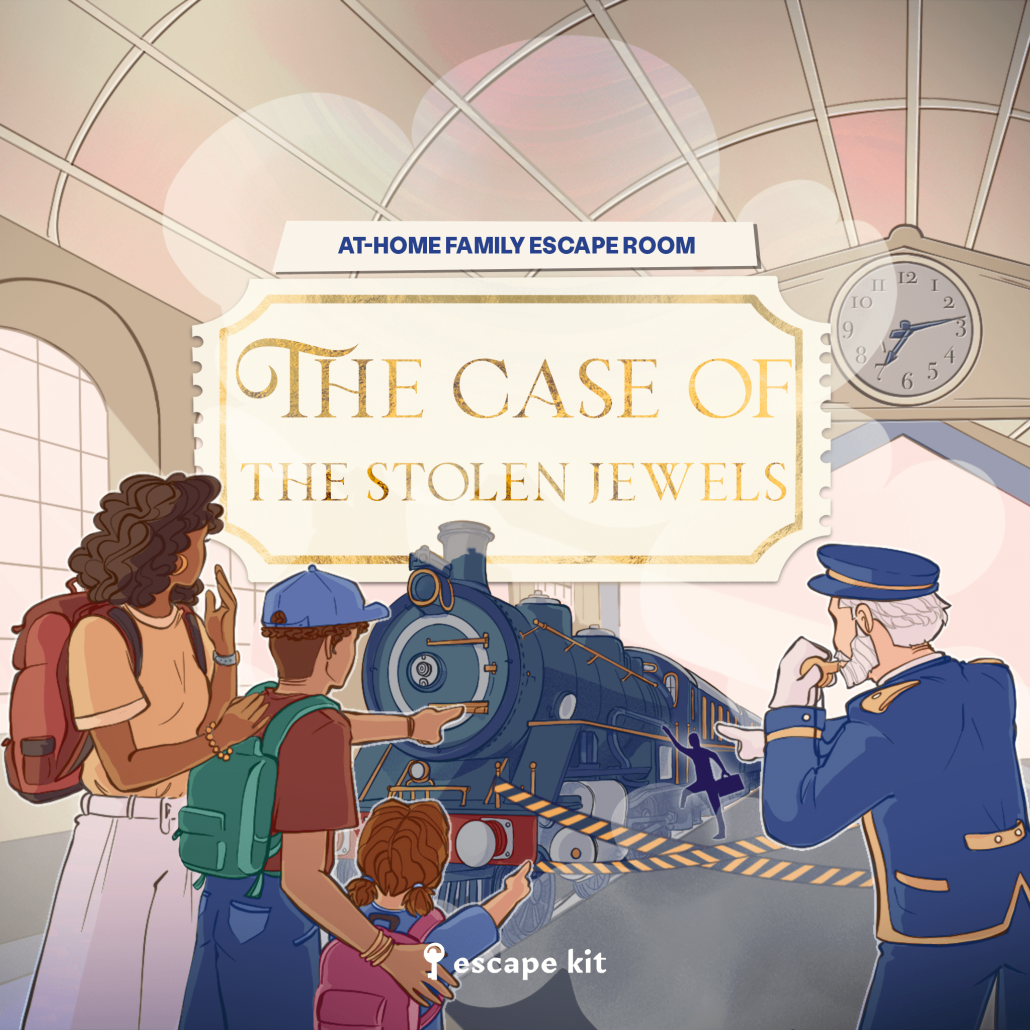 BANNER - THE CASE OF THE STOLEN JEWELS_FAMILY ESCAPE ROOM