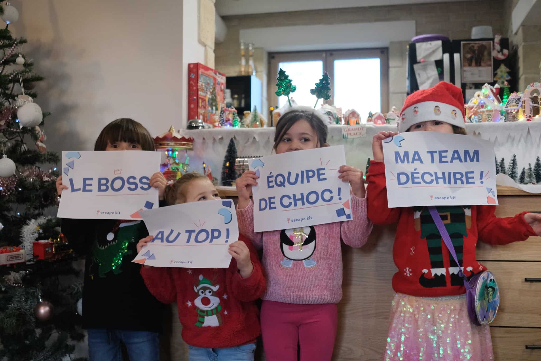 chasse au tresor et escape game de noel pour enfants