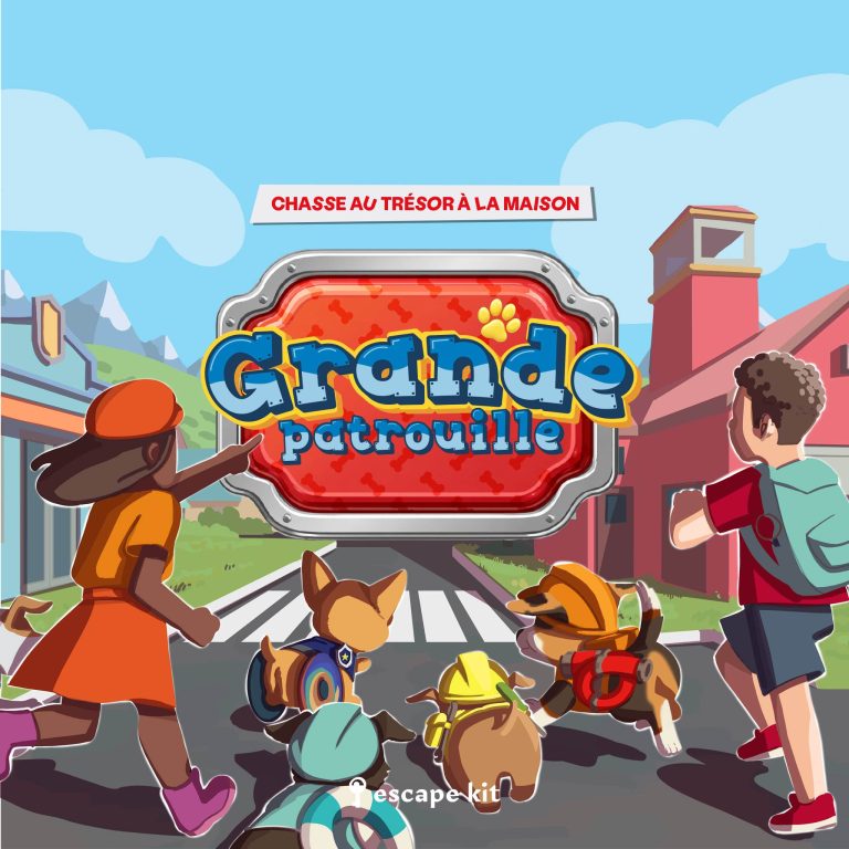 La grande patrouille, escape game à imprimer