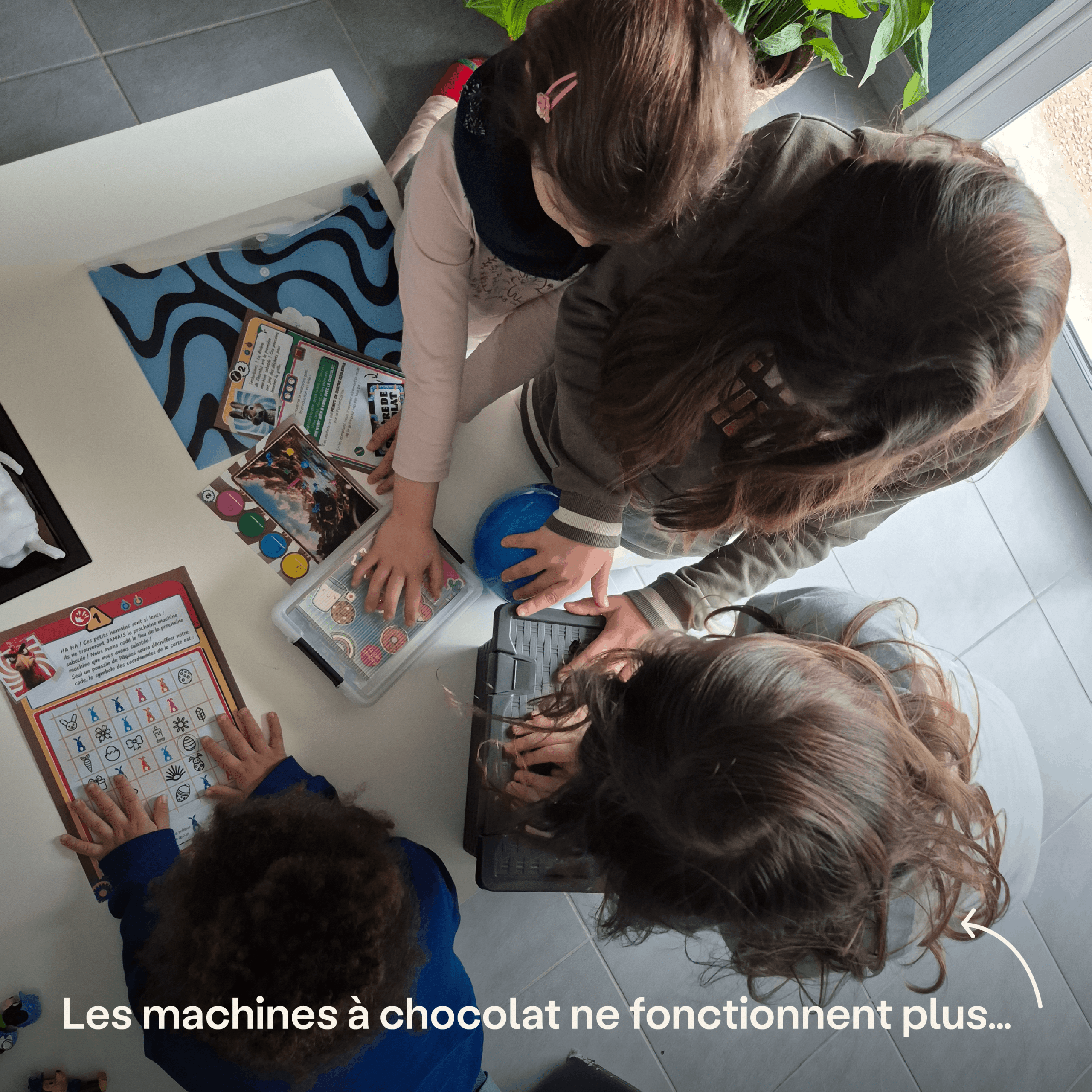 CHASSE AU TRESOR PAQUES ENFANT