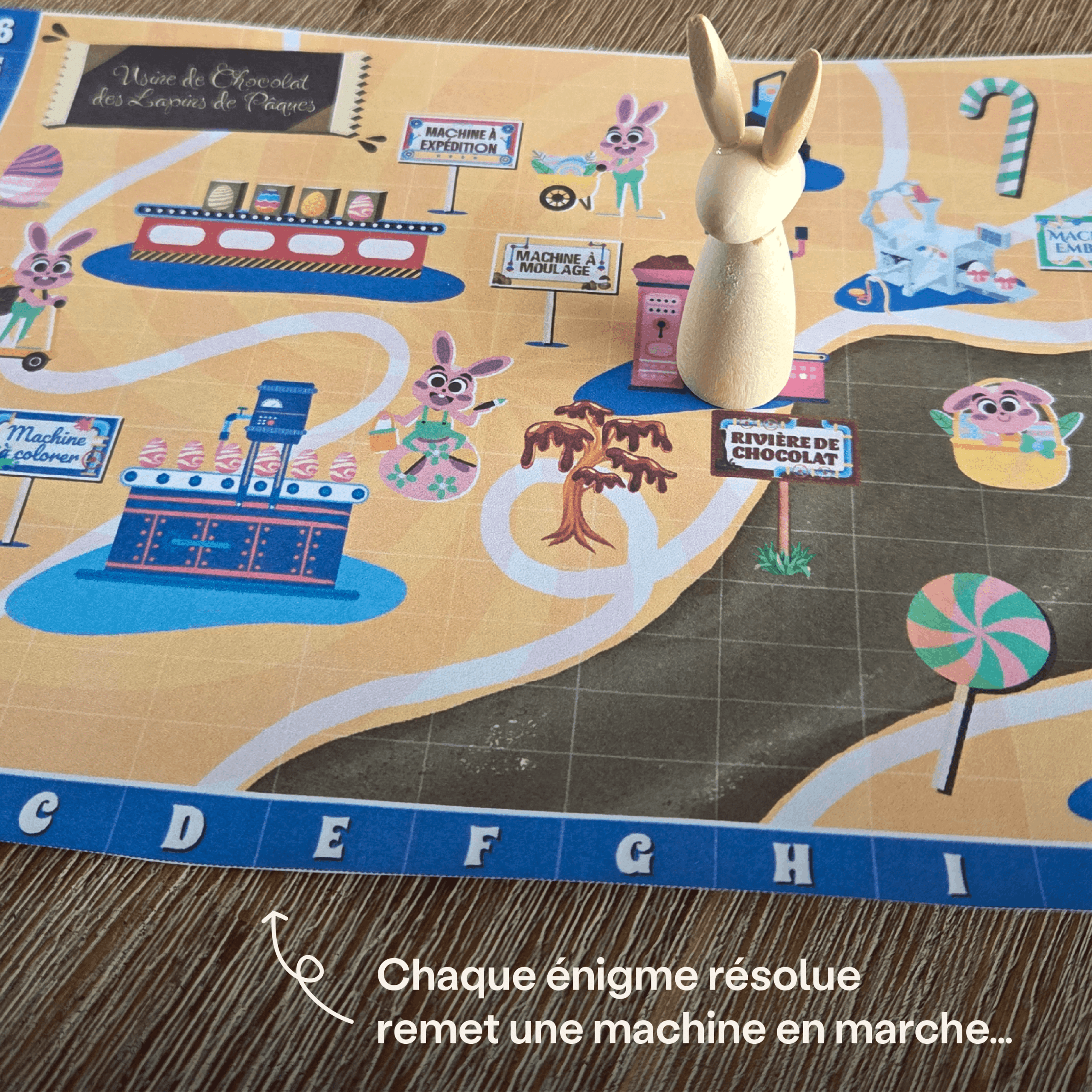 CHASSE AU TRESOR PAQUES ENFANT