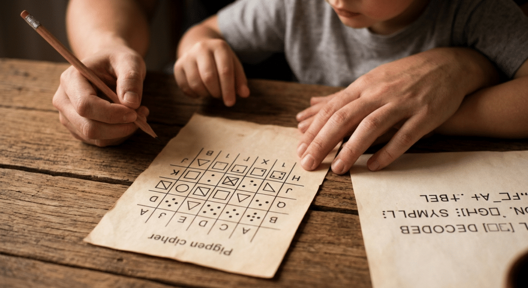 kid adult escape room puzzle