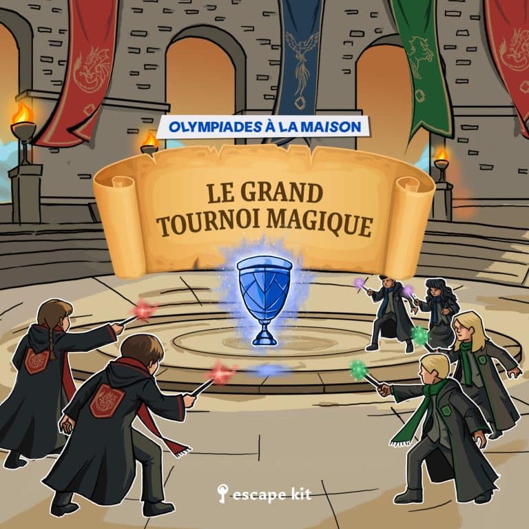Le grand tournoi magique, escape game à imprimer